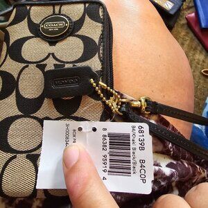 NWT Retro coach phone wristlet